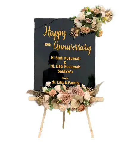 Papan Bunga Akrilik Mliwis